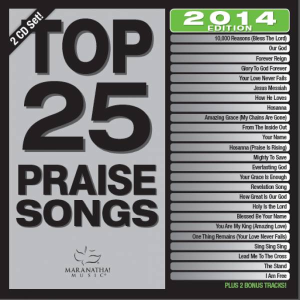 Top 25 Praise Songs: 2014
