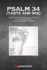 Psalm 34 (Taste and See) (Choral Anthem SATB)
