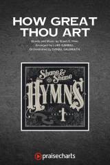 How Great Thou Art (Choral Anthem SATB)