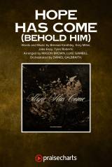 Hope Has Come (Behold Him) (Worship Choir SAB)
