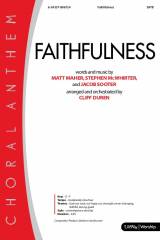 Faithfulness (Choral Anthem SATB)