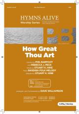 How Great Thou Art (Choral Anthem SATB)