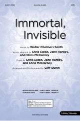 Immortal Invisible (Choral Anthem SATB)