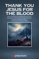 Thank You Jesus For The Blood (Choral/SATB)