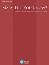 Mary Did You Know (Choral Anthem SATB)