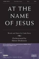 At The Name Of Jesus (Choral Anthem SATB)