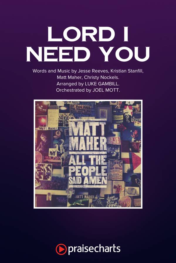 Your Love Defends Me (Choral Anthem SATB) Chords PDF (Matt Maher / Arr.  Luke Gambill) - PraiseCharts