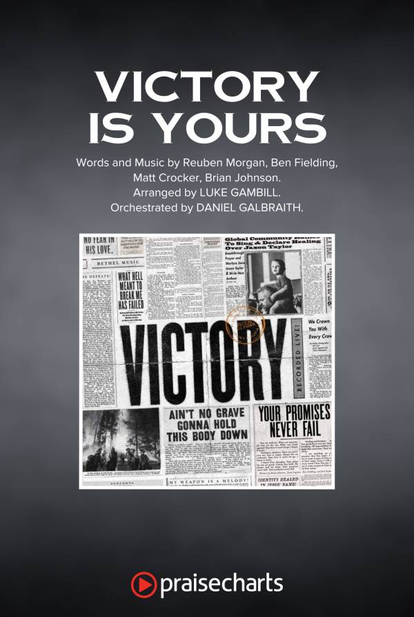Victory Is Yours (Choral Anthem SATB) MultiTrack (Bethel Music