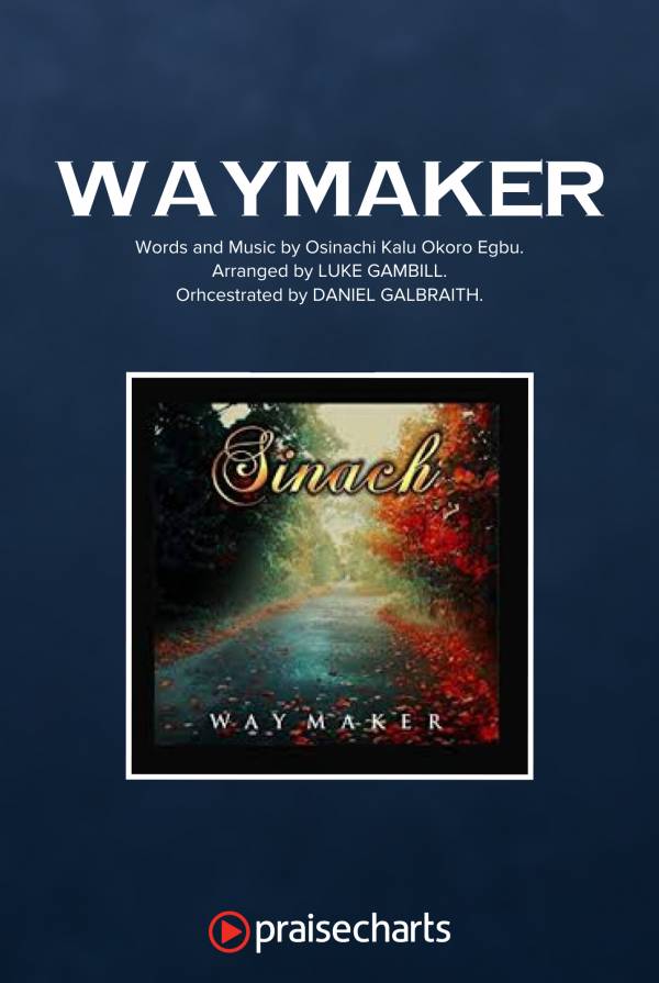 Way Maker (Live) Sheet Music PDF (Michael W. Smith) - PraiseCharts