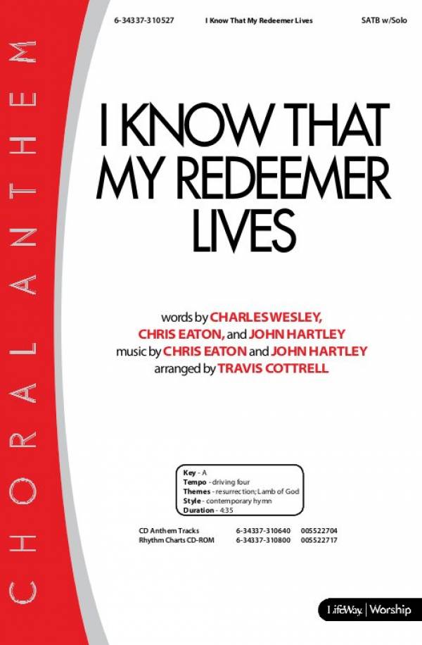 I Know That My Redeemer Lives (Choral Anthem SATB) Sheet Music PDF ...