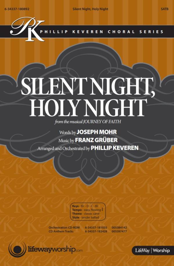 Silent Night (Choral Anthem SATB) French Horn Sheet Music PDF (Lifeway ...