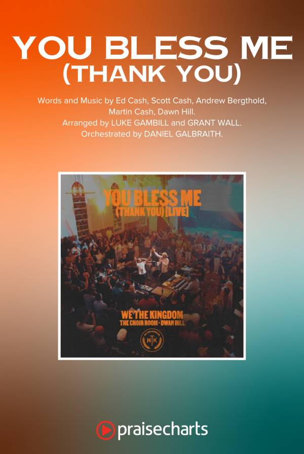 You Bless Me (Thank You)