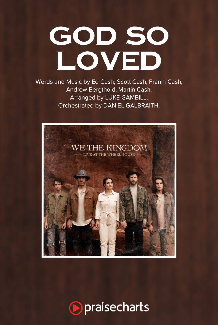 God So Loved (Choral Anthem SATB) Sheet Music PDF (We The Kingdom