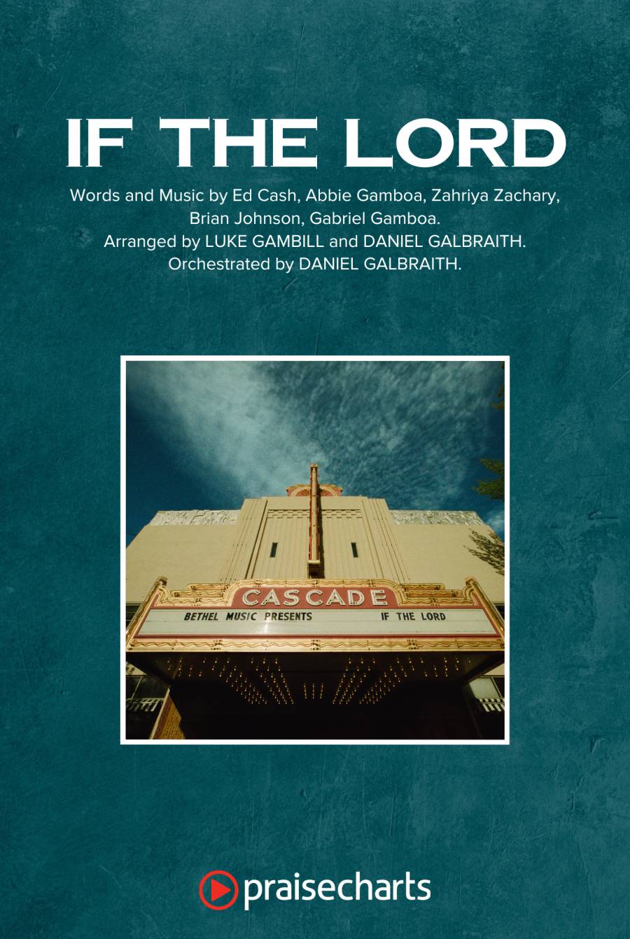 If The Lord (Choral Anthem SATB) Sheet Music PDF (Bethel Music