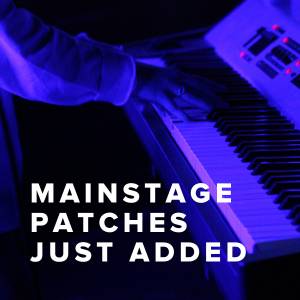 MainStage WorshipKeys Patches Just Added