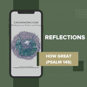 Unchanging God - Reflections on How Great (Psalm 145)