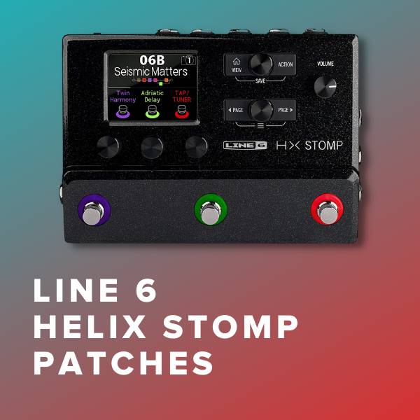 Sheet Music, Chords, & Multitracks for Line 6 HX Stomp Patches for Top Christian Worship Songs