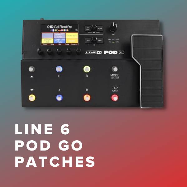 Sheet Music, Chords, & Multitracks for Line 6 POD Go Patches for Top Christian Worship Songs