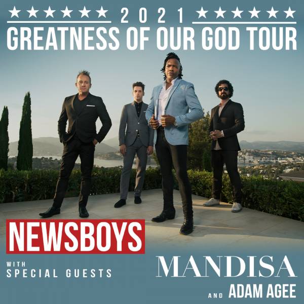 Sheet Music, Chords, & Multitracks for Newsboys - Greatness Of Our God Tour Setlist 2021