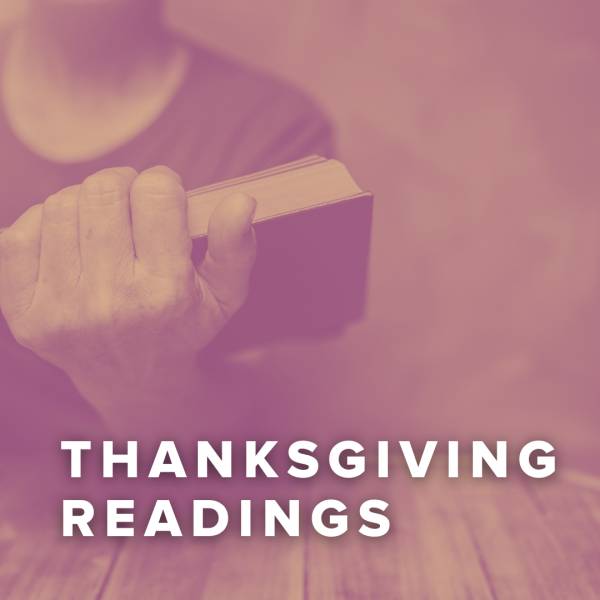 Sheet Music, Chords, & Multitracks for Thanksgiving Readings