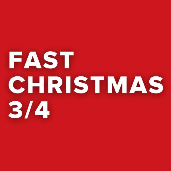 Sheet Music, Chords, & Multitracks for Fast Tempo Christmas Songs in 3/4