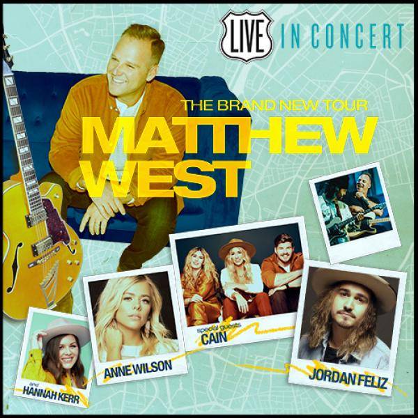 Sheet Music, Chords, & Multitracks for Matthew West - The Brand New Tour 2022