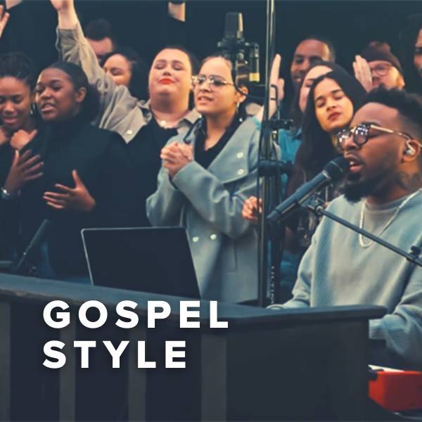 Sheet Music, Chords, & Multitracks for 101 Congregational Worship Songs in the Gospel Style