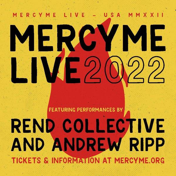 Sheet Music, Chords, & Multitracks for Mercy Me Live Tour 2022