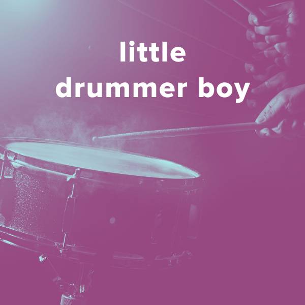 Sheet Music, Chords, & Multitracks for Popular Versions of "Little Drummer Boy"