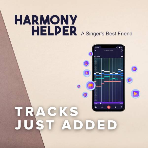 Sheet Music, Chords, & Multitracks for New Harmony Helper Tracks