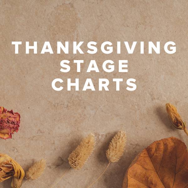 Sheet Music, Chords, & Multitracks for Top Free Thanksgiving Stage Charts