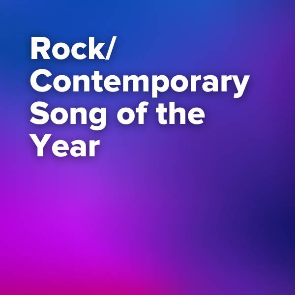 Sheet Music, Chords, & Multitracks for Rock/Contemporary Song of the Year Nominations (56th Dove Awards)