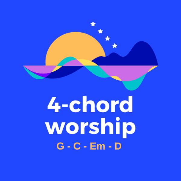 Sheet Music, Chords, & Multitracks for 4-Chord Easy Worship Songs (G-C-Em-D)